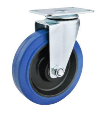 4 Inch Rubber Caster Wheels Swivel Casters Industrial Casters Lantai Kayu Keras